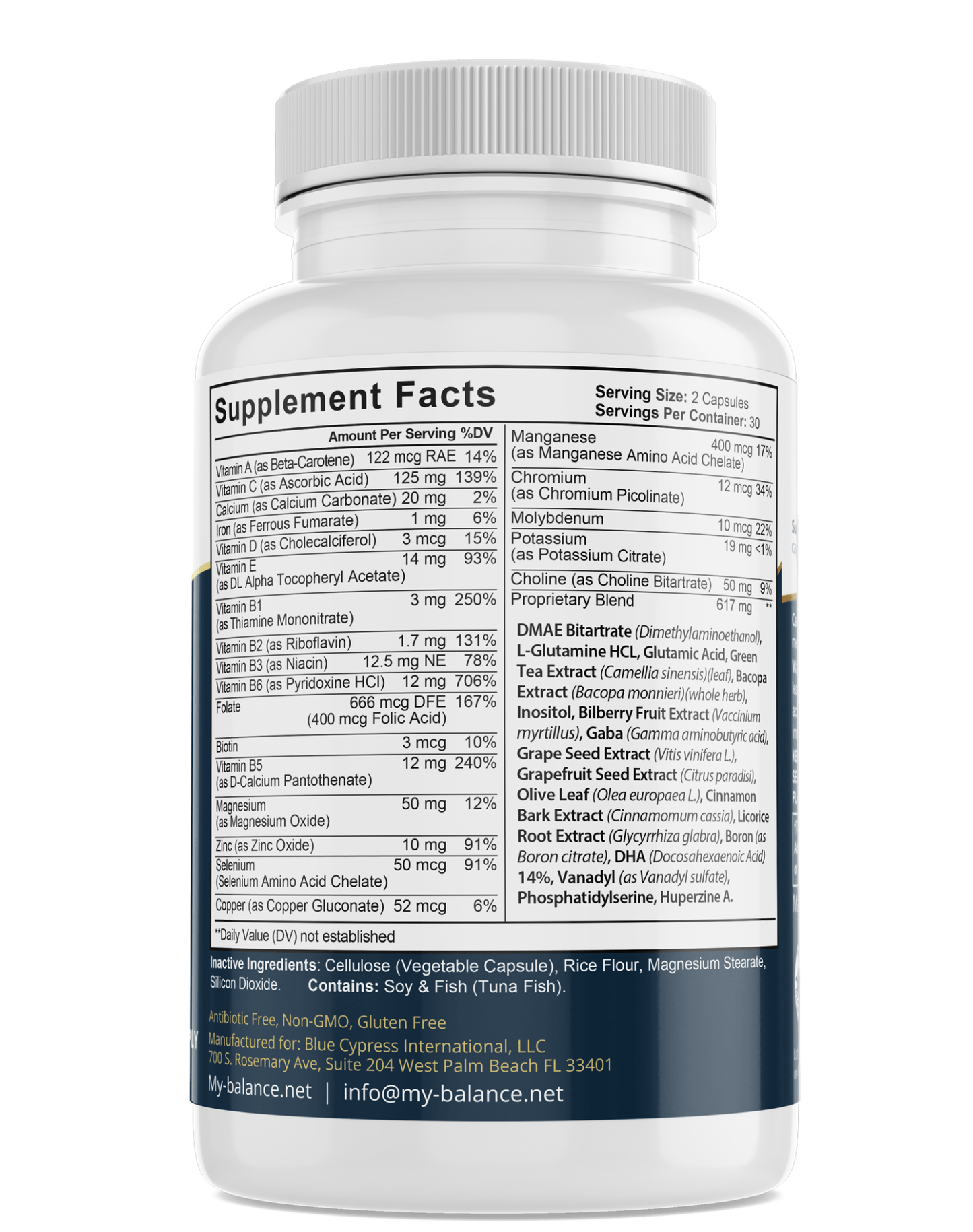 Clarity - Bright Minds Multivitamin - Moonlight Wellness