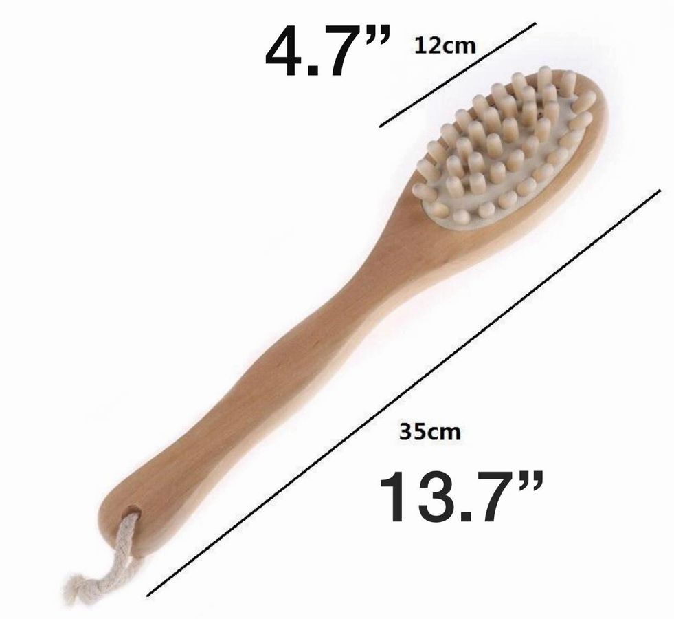 Bath & Body Massage Brush - Moonlight Wellness