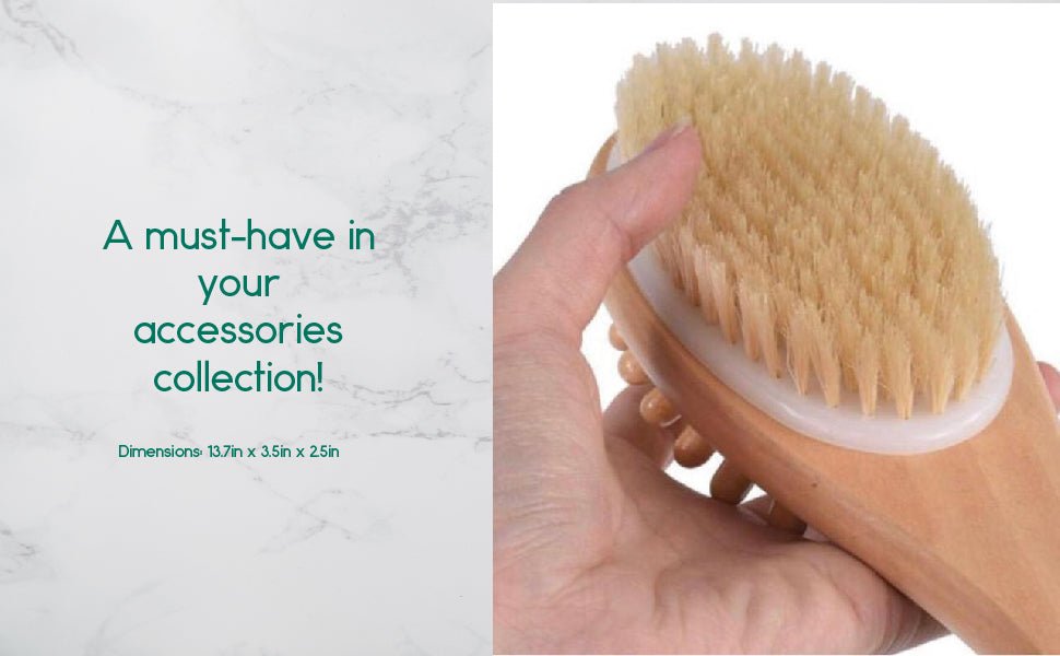 Bath & Body Massage Brush - Moonlight Wellness