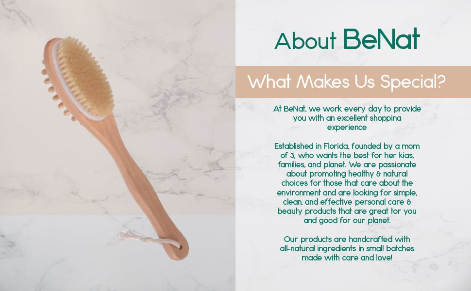 Bath & Body Massage Brush - Moonlight Wellness