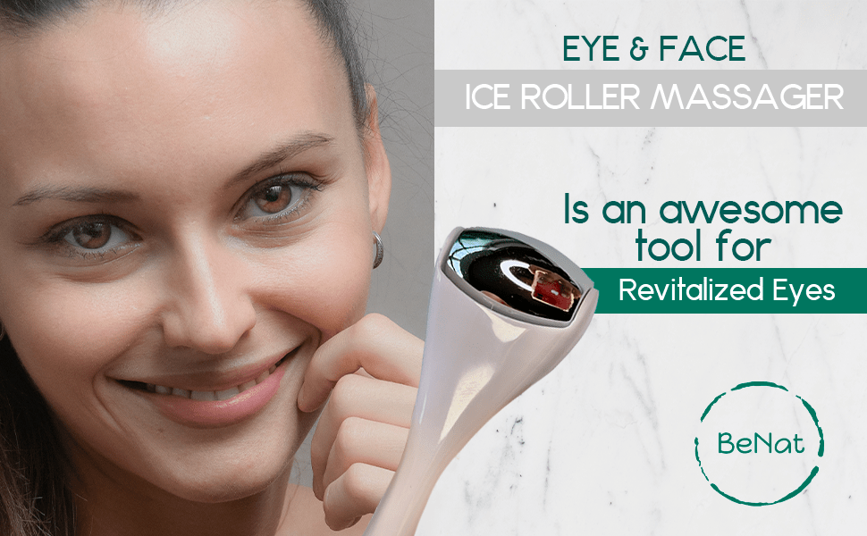 Eye & Face Ice Roller Massager - Moonlight Medicine