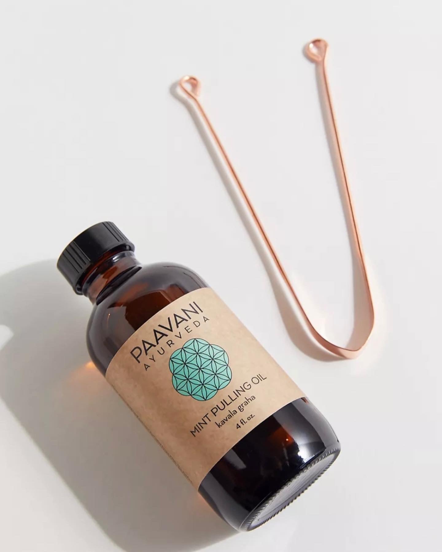 Mint Oral Care Ritual | Ayurvedic Oil Pulling & Tongue Cleaning - Moonlight Wellness