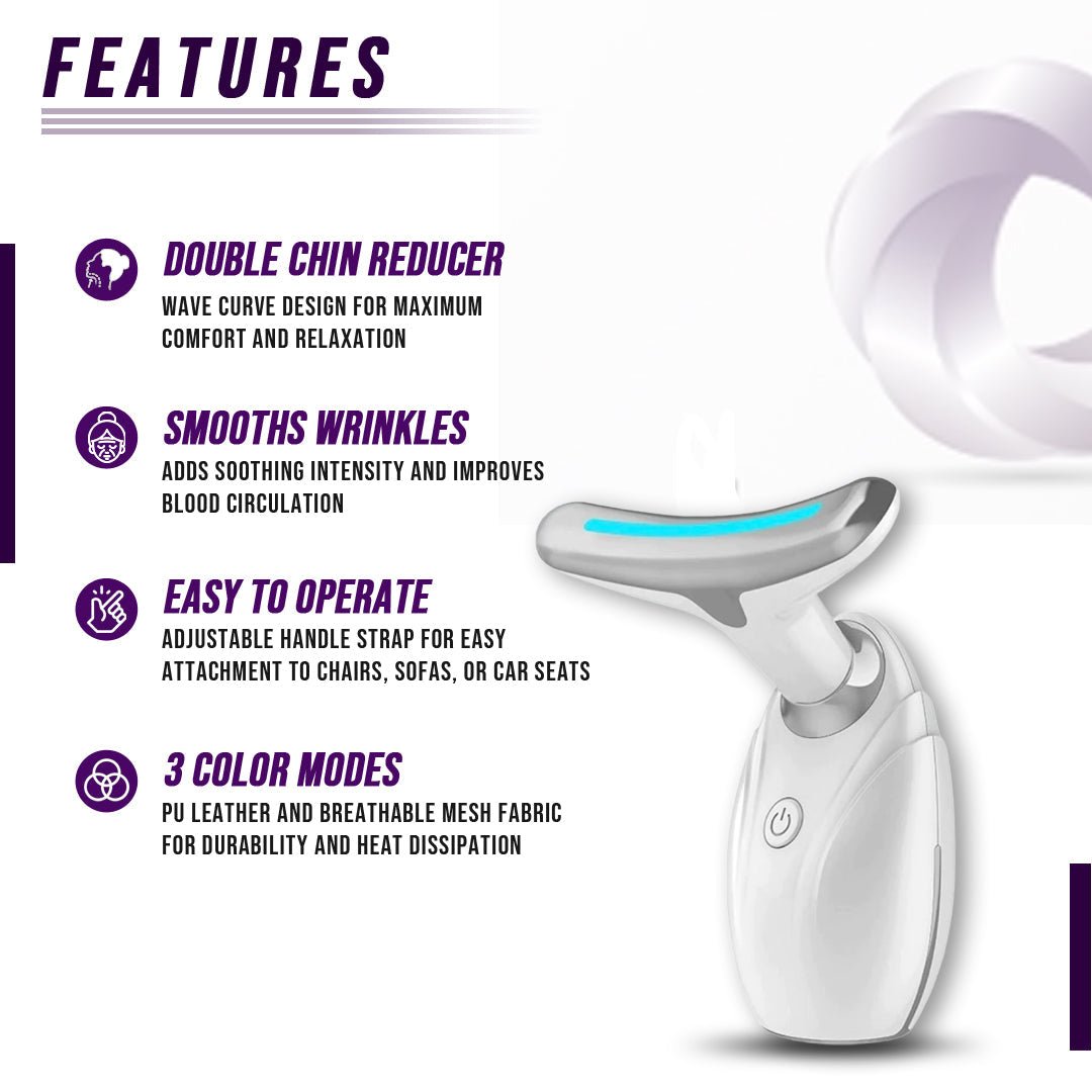 Neck & Face Lifting LED Therapy Device - Moonlight Wellness